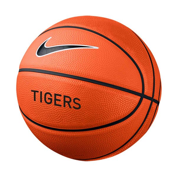 Princeton Nike Mini Inflated Basketball, orange mini basketball with Nike logo and Tigers on one side