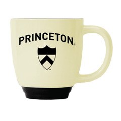 Cream mug with Princeton Shield