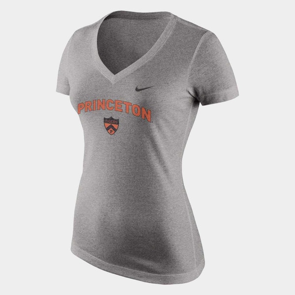 New York Mets Nike Women's K-Bye Tri-Blend V-Neck T-Shirt - Orange