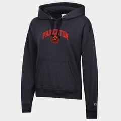 champion women's twill hoody black