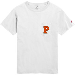 League All American Pocket T White