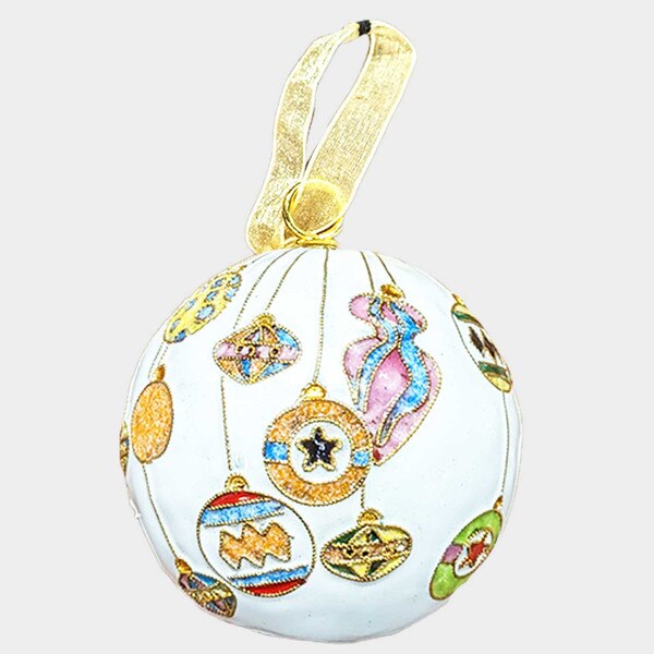 Kitty Keller Cloisonne Ornament
