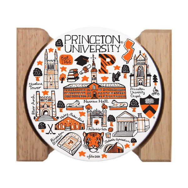 Julia Gash Princeton Coasters (4pk)