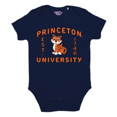 Infant Onesie Princeton Tigers Navy