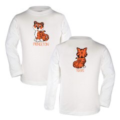 Toddler Princeton L/S Tee White