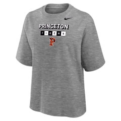 Nike Women's Tigers Boxy Tee Grey