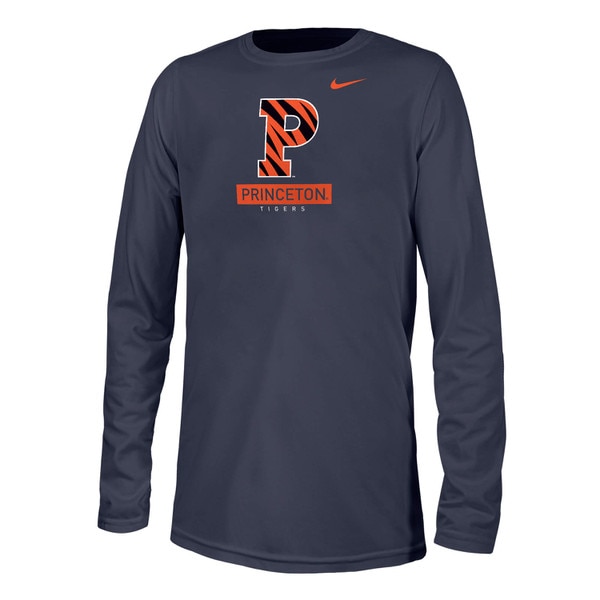 Nike Youth Long Sleeve Tee Navy