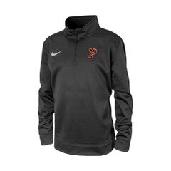 Nike Youth Left Chest P 1/4 Zip Blk