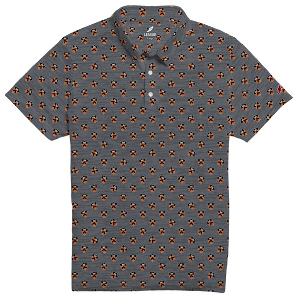 League All Over Shields Polo Grey