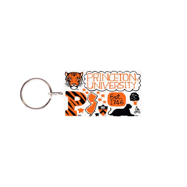 Julia Gash Wooden Keychain