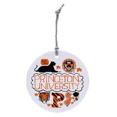 Julia Gash Ceramic Circle Ornament