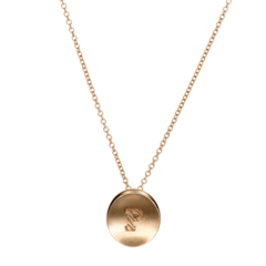 Kyle Cavan P Necklace Gold