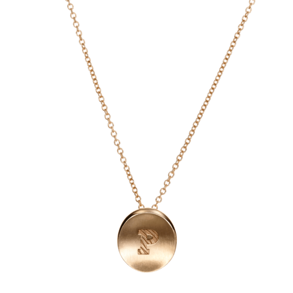 Kyle Cavan P Necklace Gold