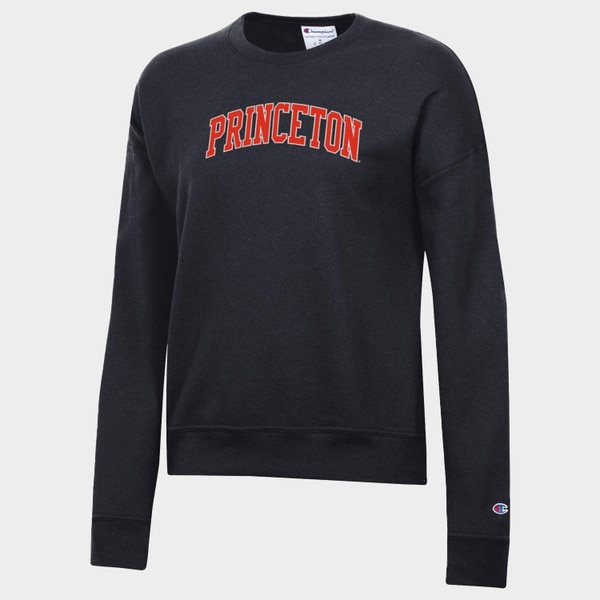 champion women's arch crew black