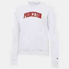 champion women's arch crew white