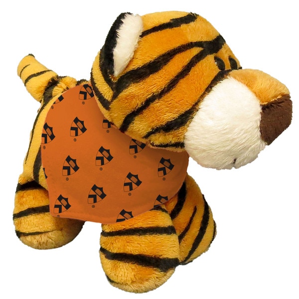 Short stack tiger w/orange bandana